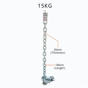 Weight-bearing Iron Chain Squat Barbell