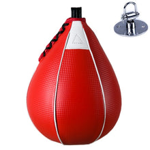 Load image into Gallery viewer, PU Speed Ball Boxing Pear Shape Swivel Punch Bag