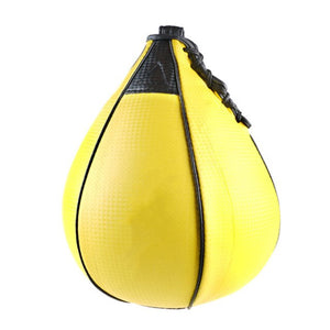 PU Speed Ball Boxing Pear Shape Swivel Punch Bag